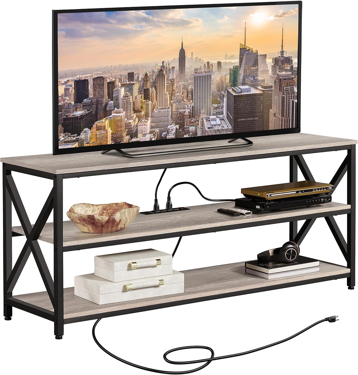 Yaheetech 55-inch TV Stand helps tame your media clutter