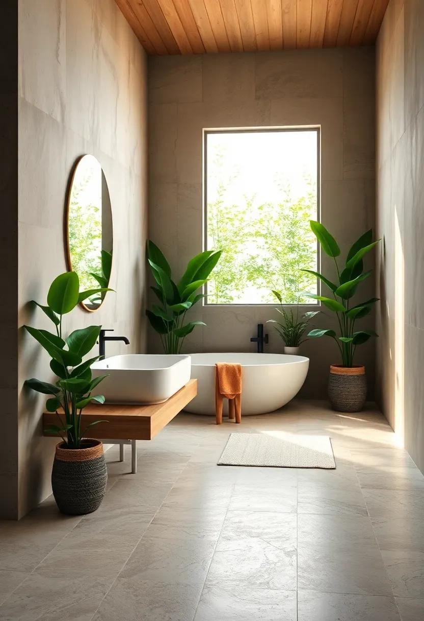 Indoor Plants: Introduce greenery with ⁢humidity-loving ​plants ‌like ferns or ​peace ⁤lilies to purify the​ air and add a natural touch