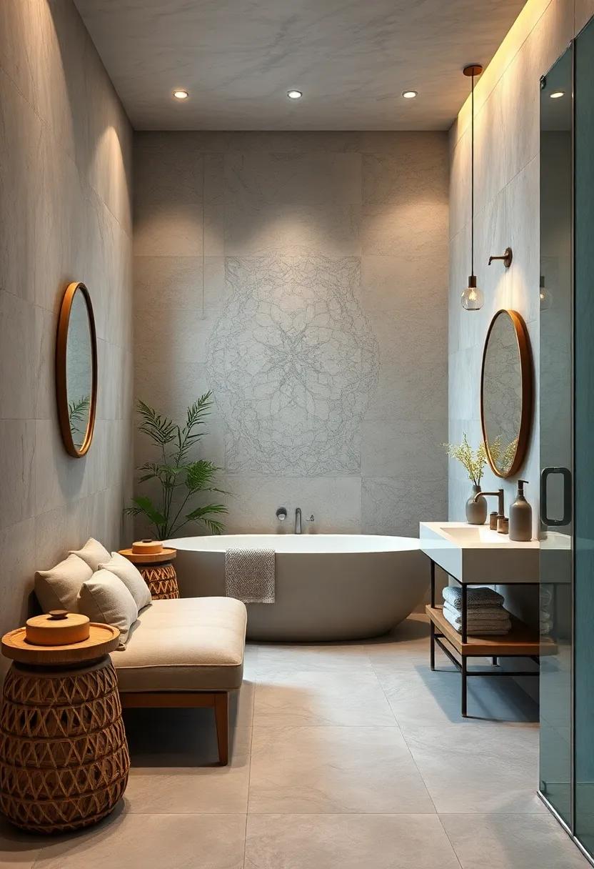 Sheltered Nook: Designate a small corner for a​ plush chair or bench, ⁤encouraging moments ⁣of quiet ​after a bath or ⁢during your routine