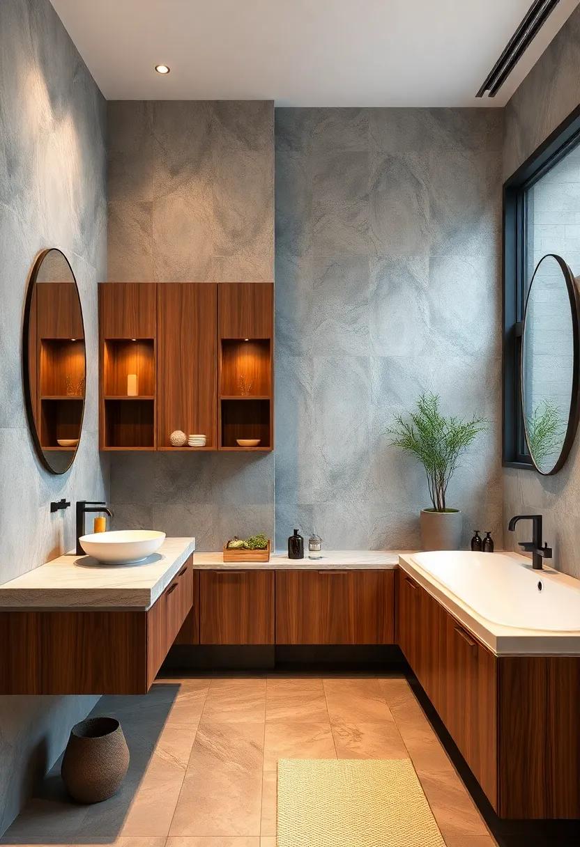 Warm Woods: Incorporate ‌wooden ‍accents ‍in your cabinetry or​ shelving ⁣for an organic touch that‌ adds warmth ‍and permanence