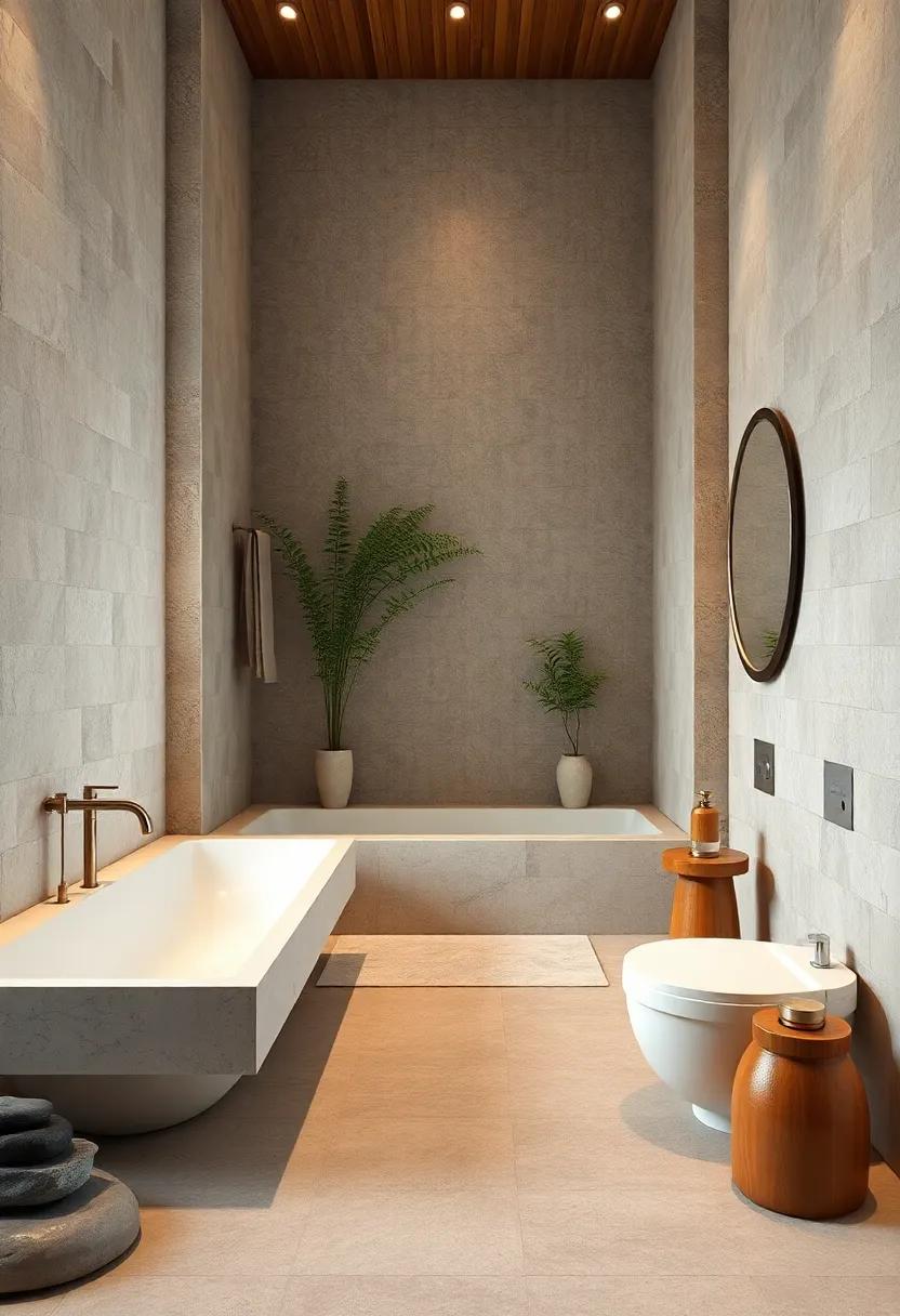 Zen Stones: ‌Decorate with smooth river stones in‍ strategic places ⁤to create a‌ sense⁣ of peace and‍ visual ‍interest