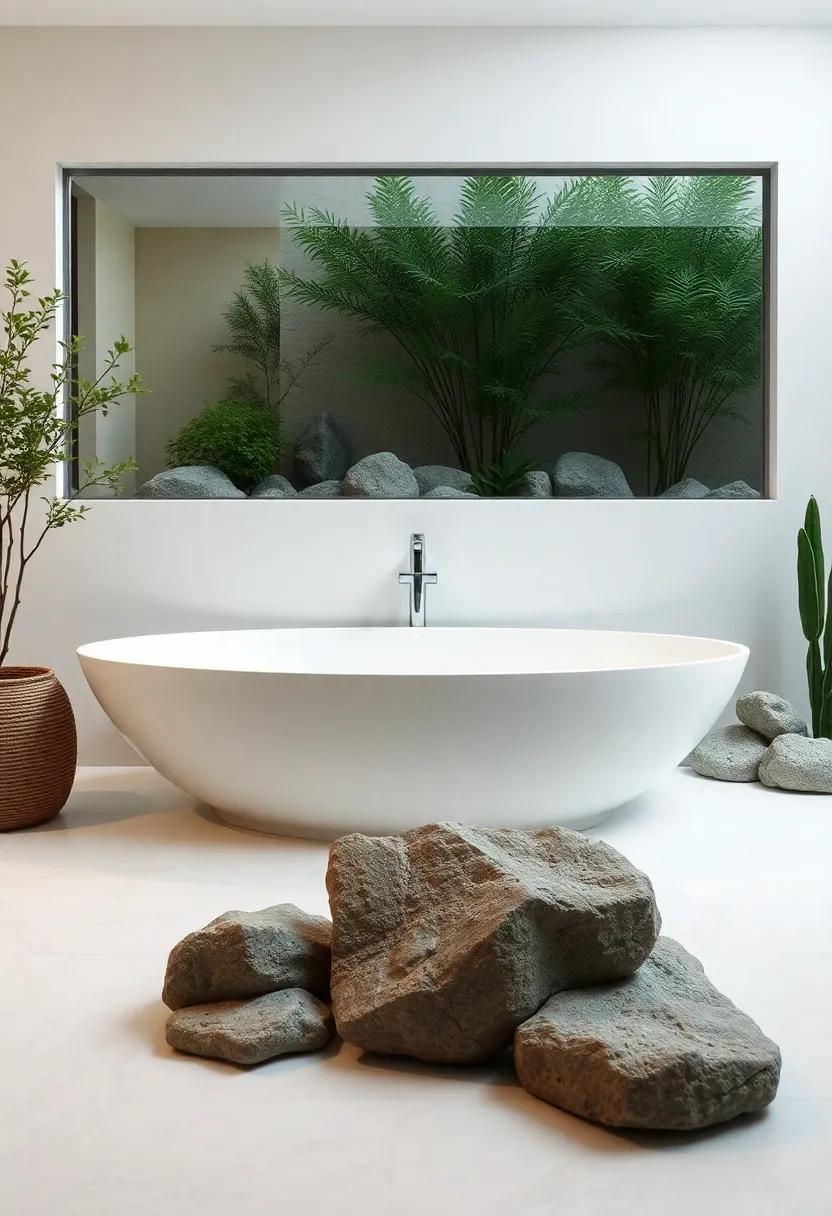 Creating a Connection to Nature with Backyard Rocks as Decor