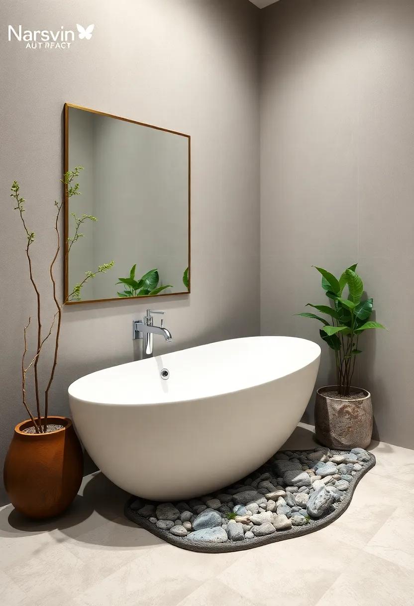 Bringing the Outdoors In: ⁢Nature-Inspired Bathroom Decor