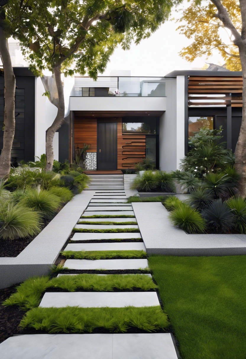 Revolutionizing Outdoor Spaces: Modern Frontyard Makeovers Revolutionizing Outdoor Spaces: Modern Frontyard Makeovers