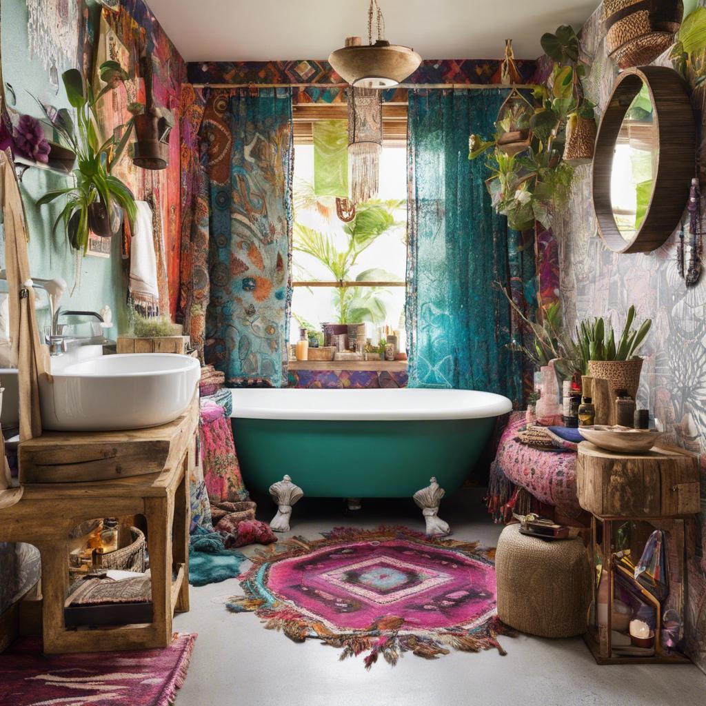Textile Treasures: Layering Rugs, Towels, and Shower Curtains