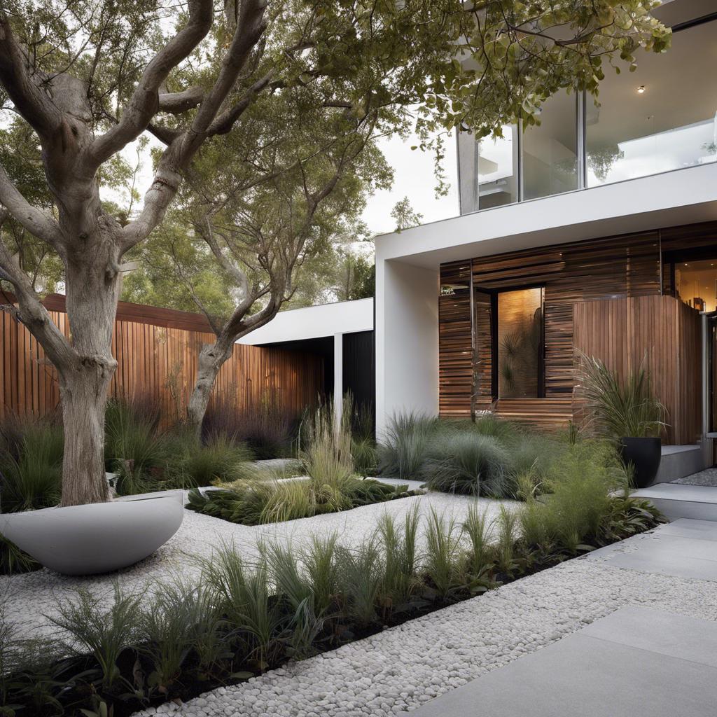 Incorporating Sustainable Elements in Modern Frontyard Transformations