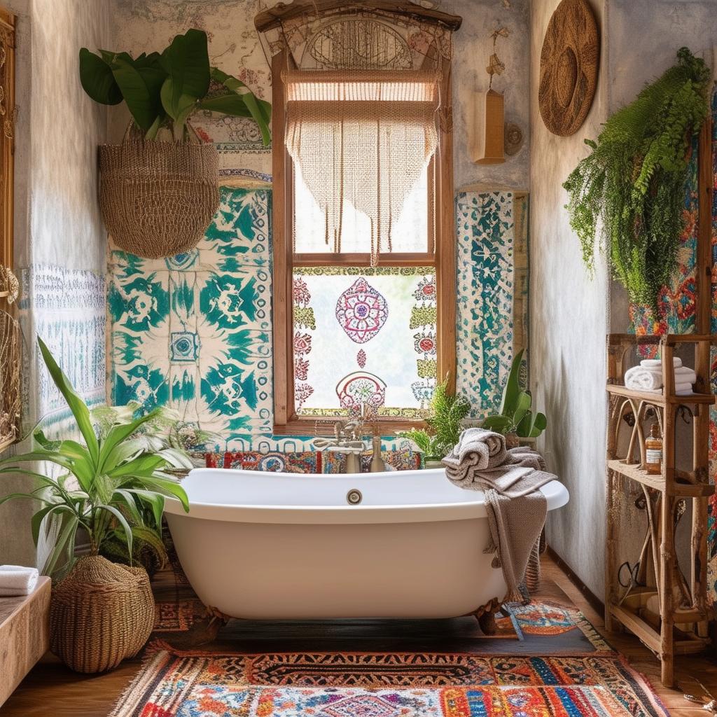 Boho Bliss: Creating a Bohemian Oasis in Your Bathroom Boho Bliss: Creating a Bohemian Oasis in Your Bathroom