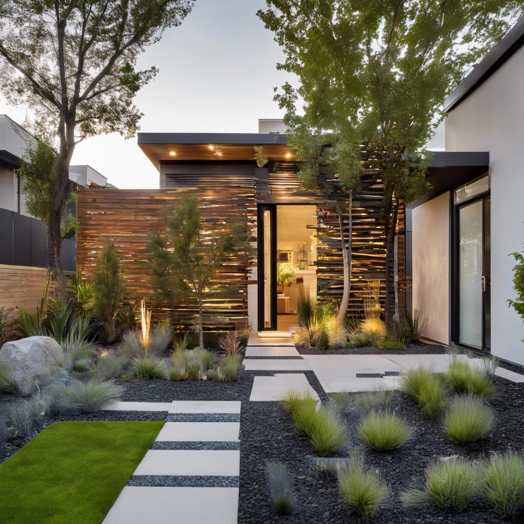 Choosing the Right Materials for Durability and Aesthetics in Modern Frontyard Design