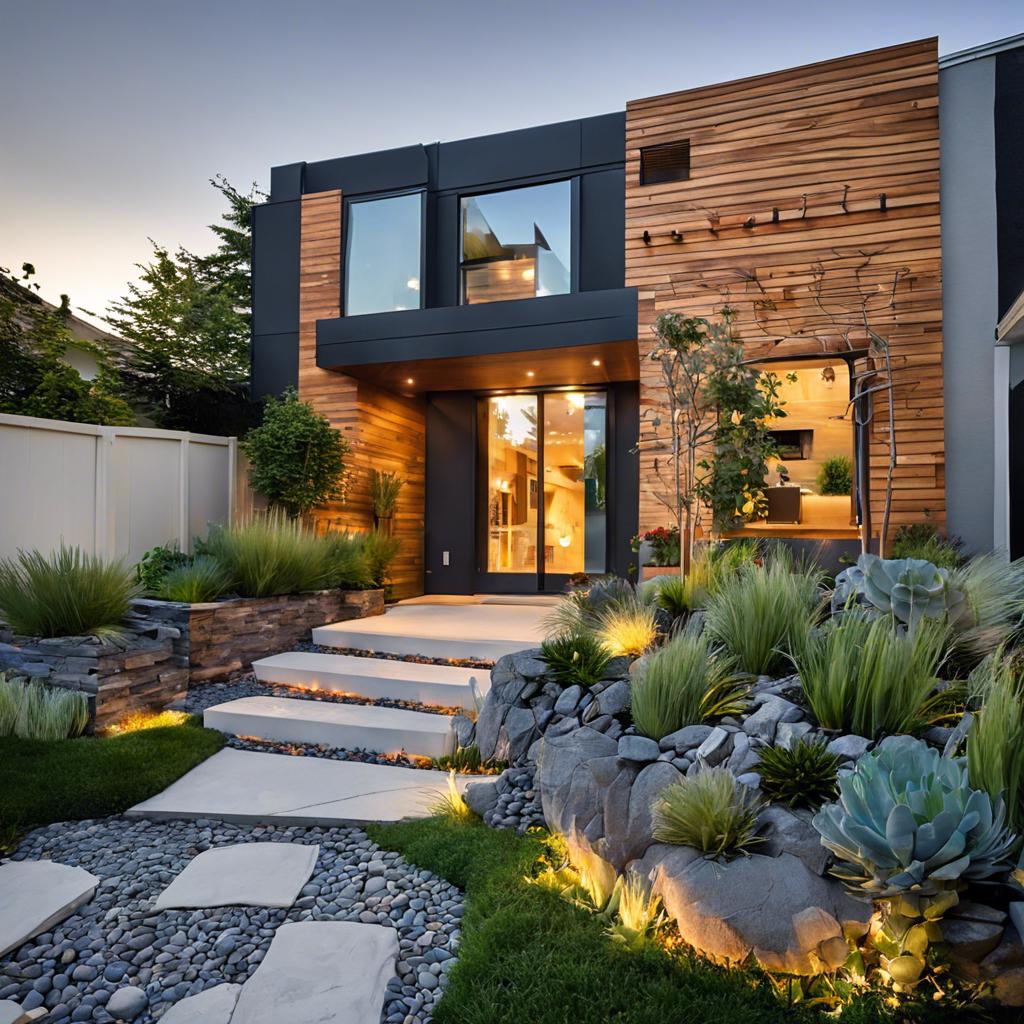 Smart Technology Integration in Modern Frontyard Design