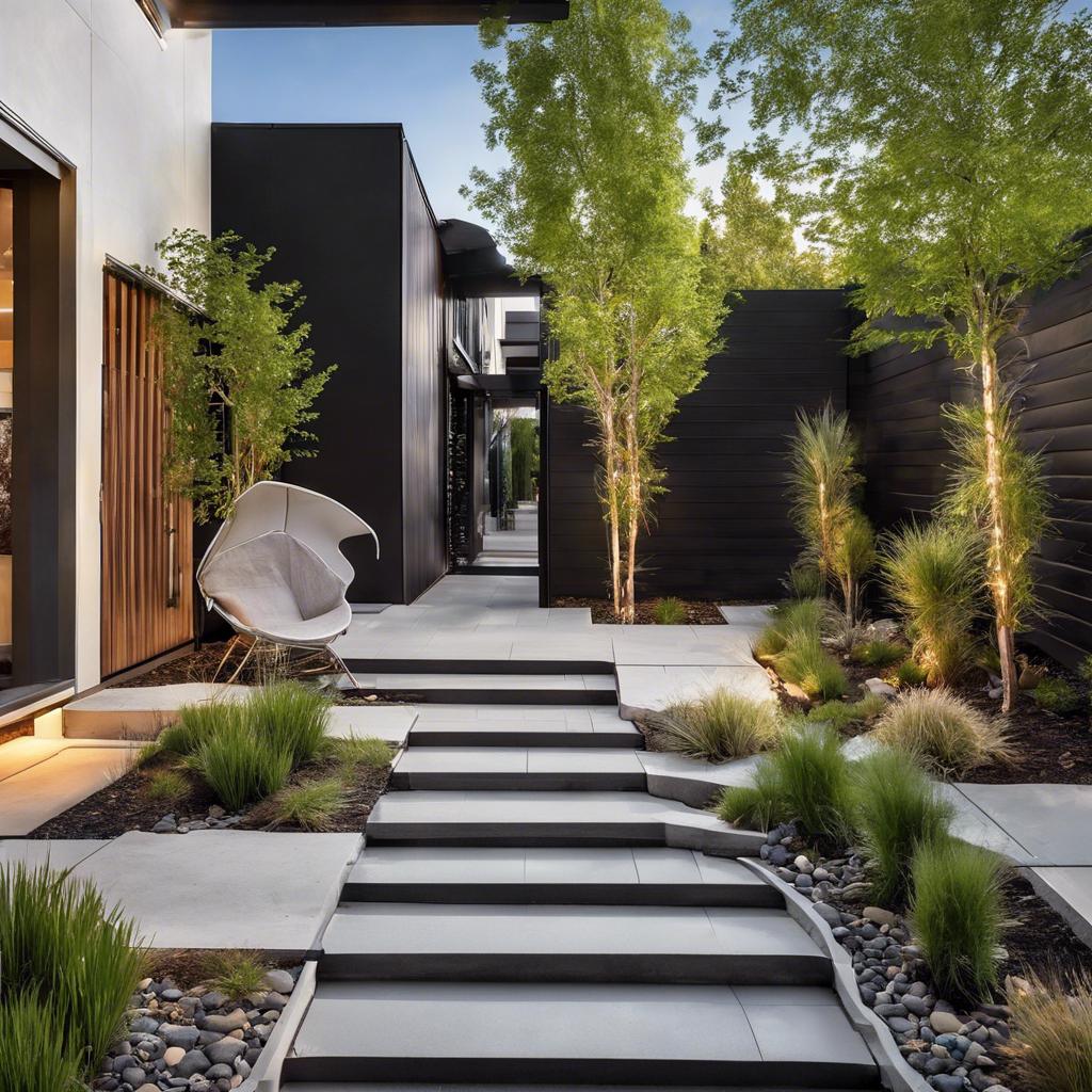 Incorporating Smart Technology for Sustainability in Modern Frontyard Design
